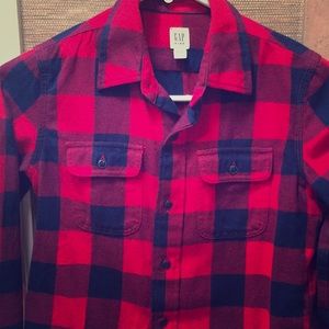 Gap boys flannel